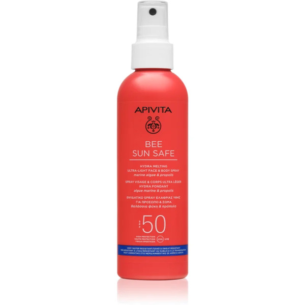 Apivita Bee Sun Safe Hydra Melting Ultra-light Spray Spf50 Protective Sunscreen Spray Spf 50 200 Ml 