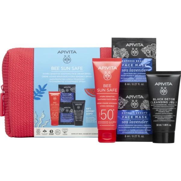  Apivita Bee Sun Safe Hydra Sensitive Gift Set Gift Set Spf 50+ 