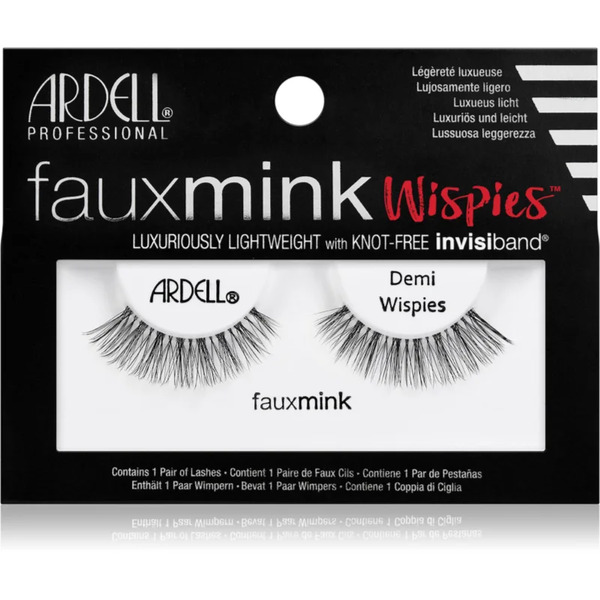  Ardell Fauxmink Wispies False Eyelashes Demi Wispies 2 Pc 