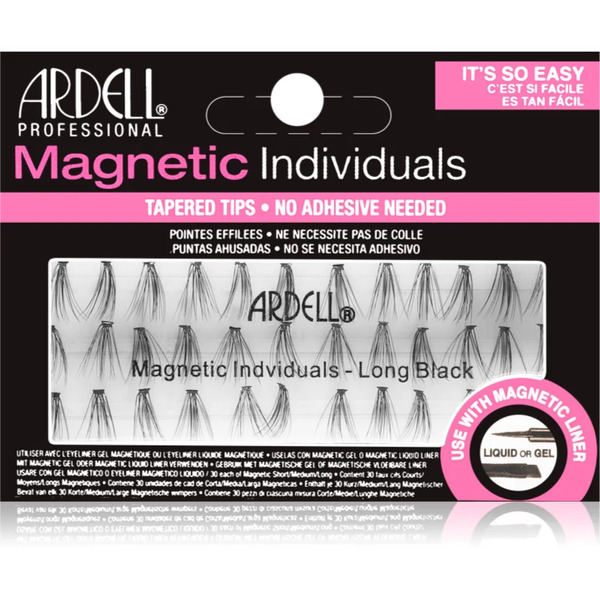  Ardell Magnetic Individuals False Eyelashes Long Black 30 Pc 