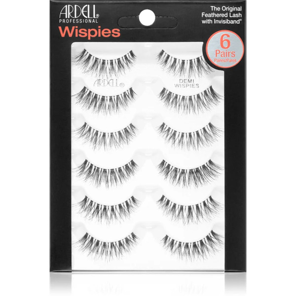  Ardell Wispies 6 Pairs False Eyelashes Demi Wispies 6 Pc 