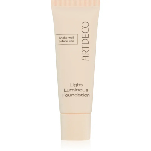  Artdeco Light Luminous Lightweight Foundation With A Brightening Effect Shade 08 Neutral Porcelain 25 Ml 