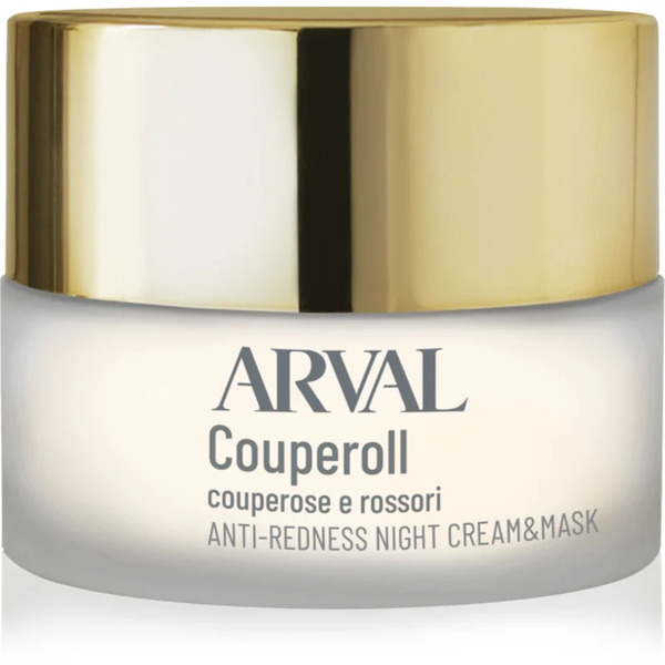  Arval Couperoll Anti-redness Night Cream & Mask Night Cream-mask For Sensitive And Reddened Skin 50 Ml 