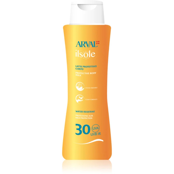  Arval Ilsole Protective Body Milk Spf 30 Protective Sunscreen Lotion Spf 30 200 Ml 