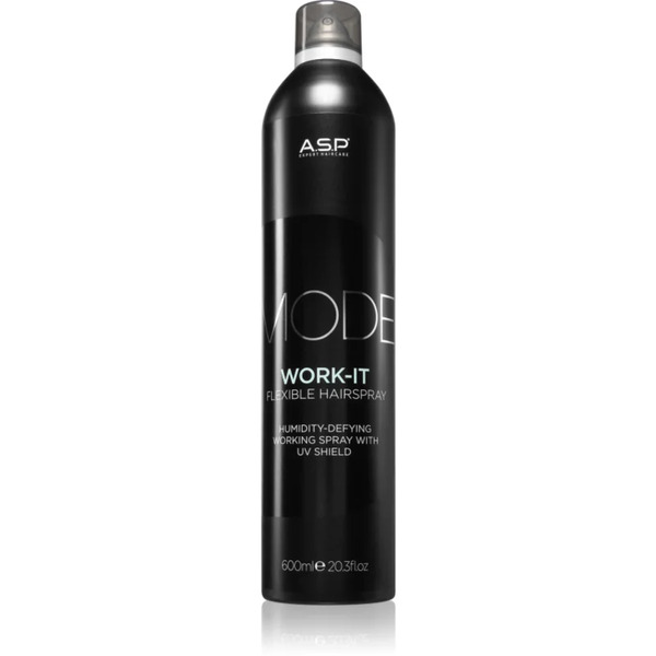  Asp Mode Work-it Medium-hold Hairspray 600 Ml 