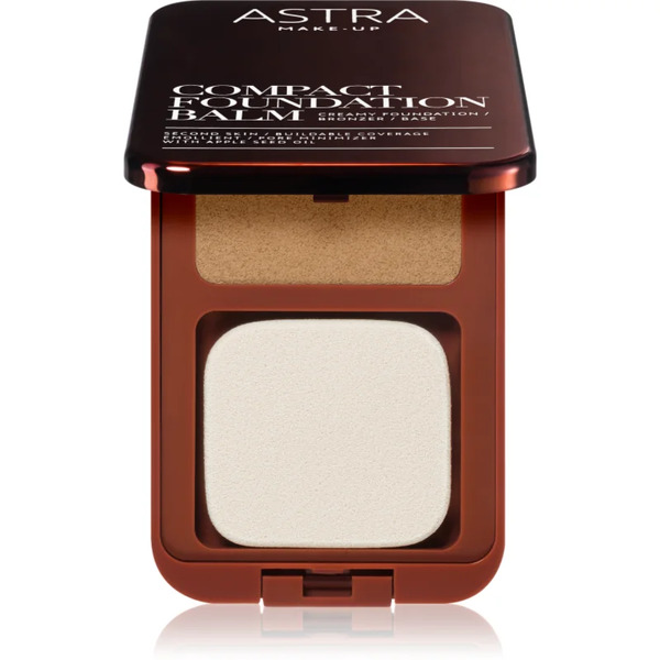  Astra Make-up Compact Foundation Balm Compact Cream Foundation Shade 04 Medium 7,5 G 