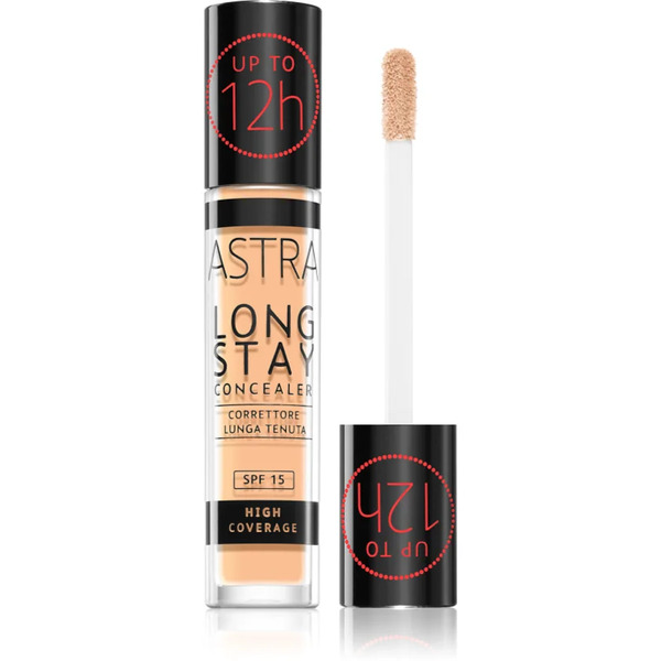  Astra Make-up Long Stay High Coverage Concealer Spf 15 Shade 004w Sand 4,5 Ml 