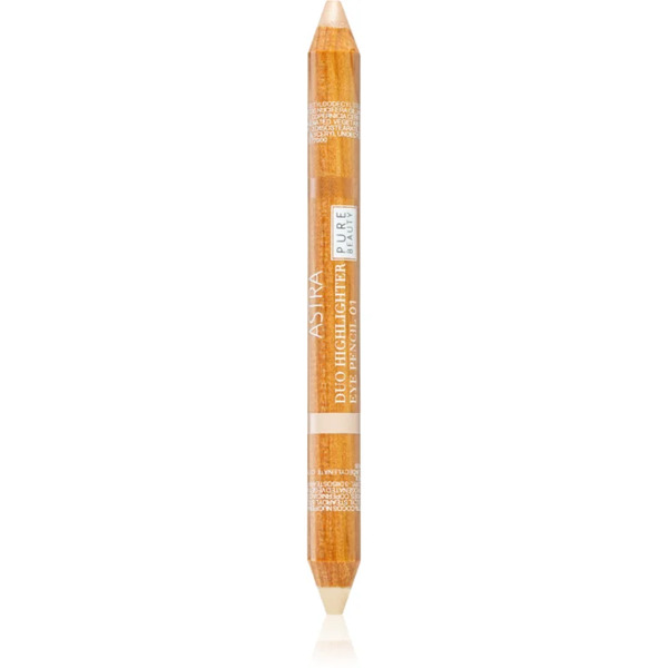  Astra Make-up Pure Beauty Duo Highlighter Brow Highlighter Shade Lemon Zest 4,2 G 