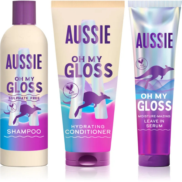  Aussie Oh My Gloss Gift Box Gift Set For Hydration And Shine 