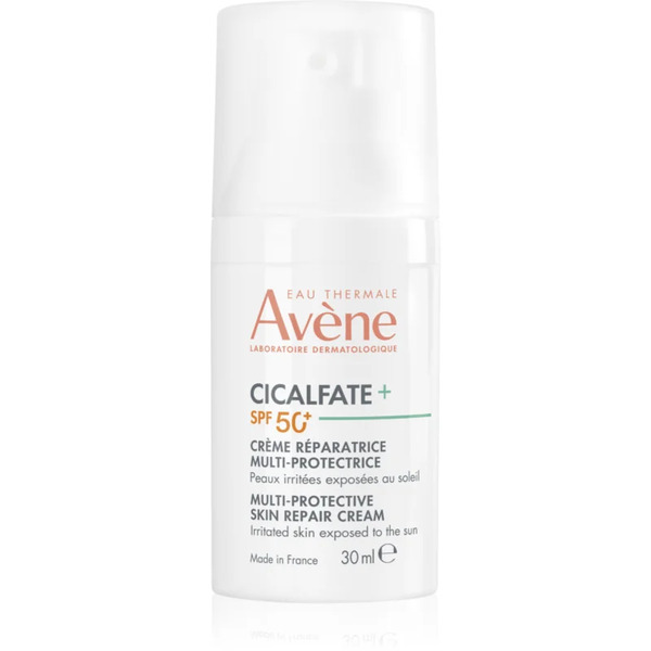  Avène Cicalfate+ Multi-protective Skin Repair Cream Renewing And Protecting Cream For Irritated Skin Spf 50+ 30 Ml 