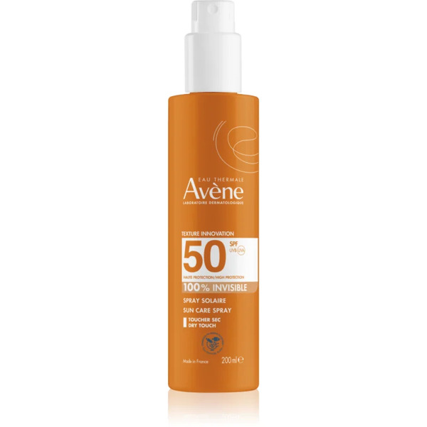  Avène Sun Care Spray 100% Invisible Protective Sunscreen Spray Spf 50 200 Ml 