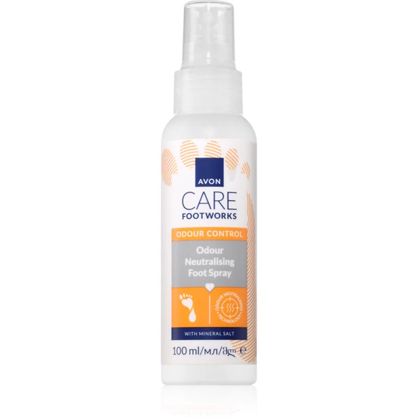  Avon Foot Works Odour Control Spray For Legs 100 Ml 