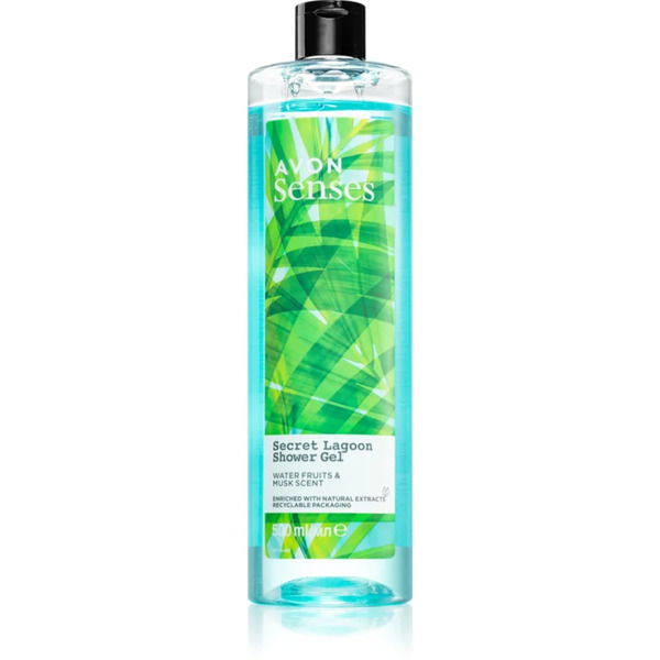  Avon Senses Secret Lagoon Refreshing Shower Gel 500 Ml 