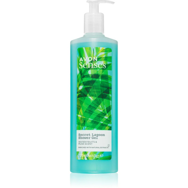  Avon Senses Secret Lagoon Refreshing Shower Gel 720 Ml 