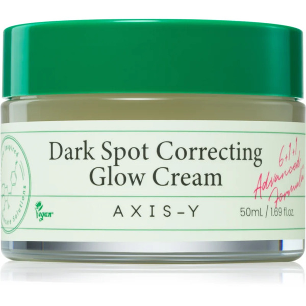  Axis-y 6+1+1 Advanced Formula Dark Spot Correcting Glow Cream Moisturising Gel Cream For Skin With Hyperpigmentation 50 Ml 