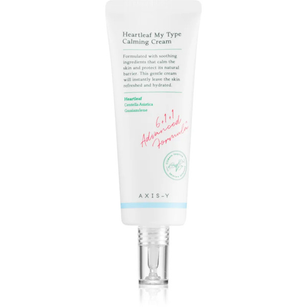  Axis-y 6+1+1 Advanced Formula Heartleaf My Type Calming Cream Light Gel-cream To Soothe And Strengthen Sensitive Skin 60 Ml 