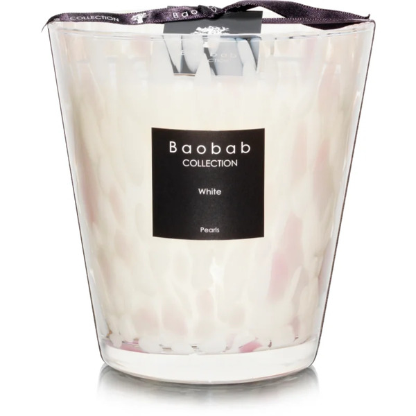  Baobab Collection Pearls White Scented Candle 1000 G 