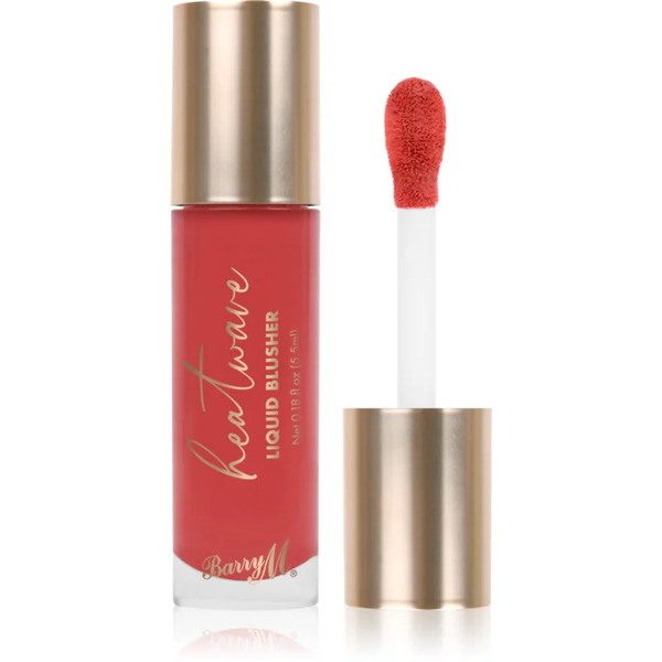  Barry M Heatwave Liquid Blusher Shade Retreat 5.5 Ml 