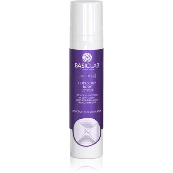  Basiclab Cosmetology Esteticus Correcting Night Cream For The Body 0.2% Pure Retinal 100 Ml 