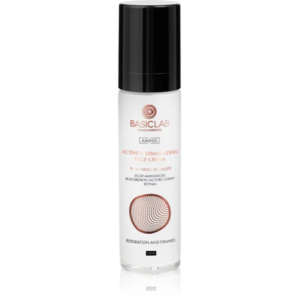  Basiclab Dermocosmetics Aminis Regenerating Night Cream With Amino Acids 50 Ml 