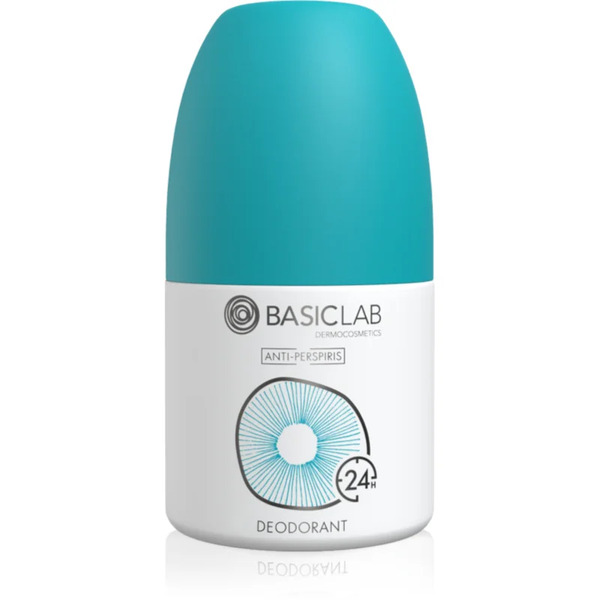  Basiclab Dermocosmetics Anti-perspiris Roll-on Deodorant With 24-hour Protection 60 Ml 
