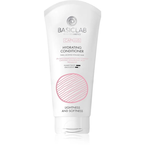  Basiclab Dermocosmetics Capillus Lightweight Conditioner With Moisturising Effect 100 Ml 