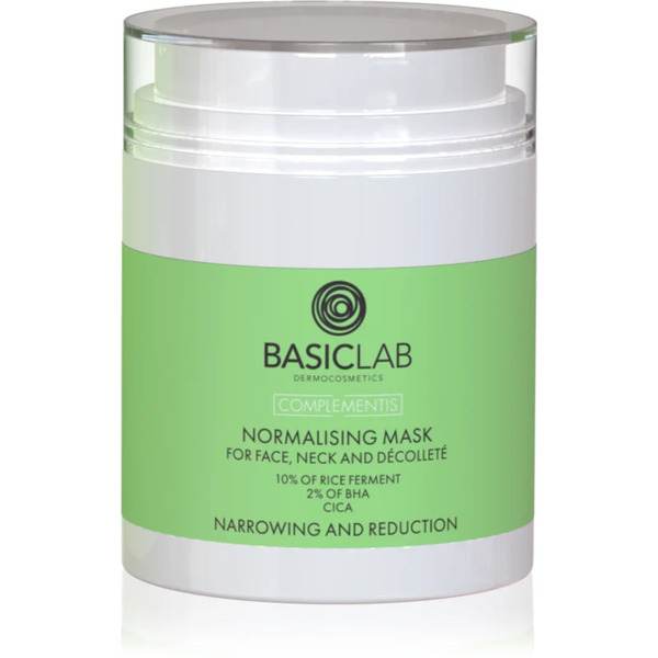  Basiclab Dermocosmetics Complementis Normalising Face Mask For Oily And Combination Skin 50 Ml 