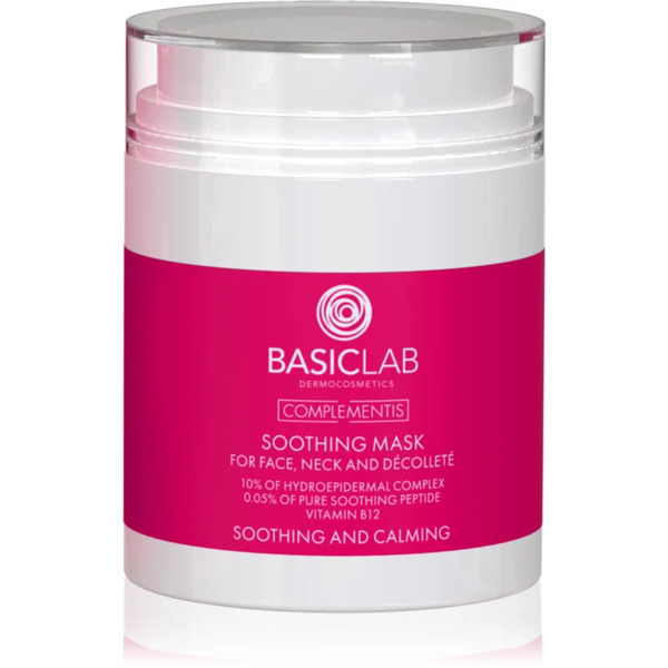  Basiclab Dermocosmetics Complementis Soothing Mask For Red And Irritated Skin 50 Ml 