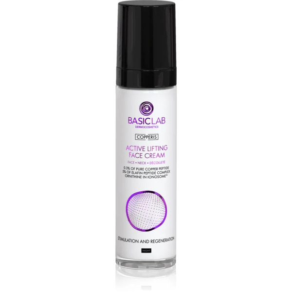  Basiclab Dermocosmetics Copperis Active Lifting Cream Night 50 Ml 