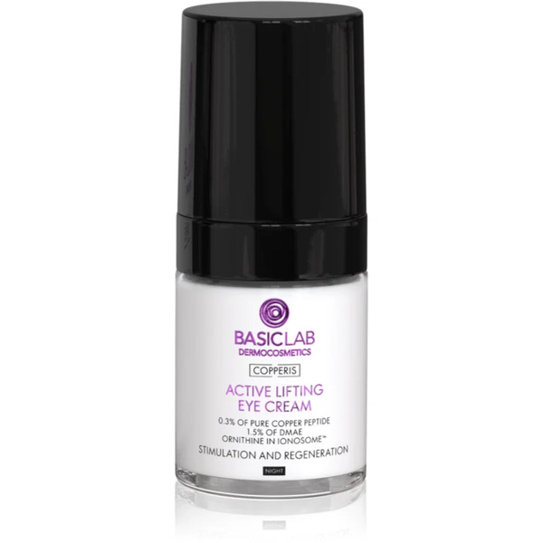  Basiclab Dermocosmetics Copperis Lifting Eye Cream Night 18 Ml 