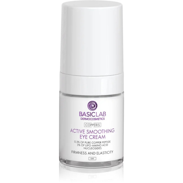  Basiclab Dermocosmetics Copperis Smoothing Eye Cream Day 18 Ml 