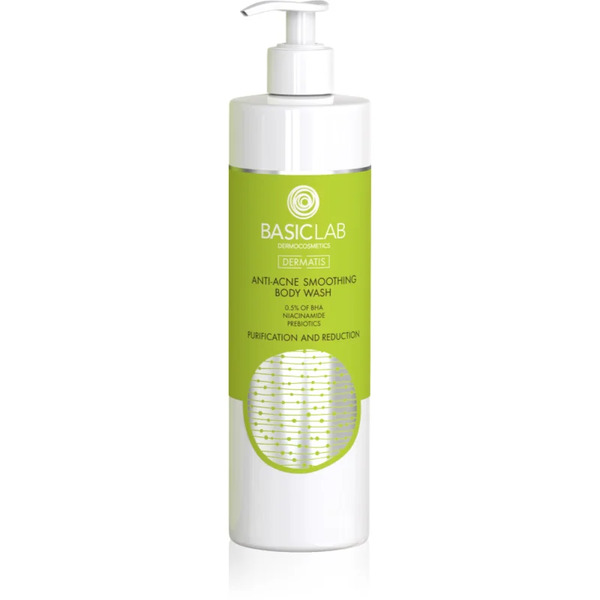 Basiclab Dermocosmetics Dermatis Body Wash To Treat Acne 300 Ml 