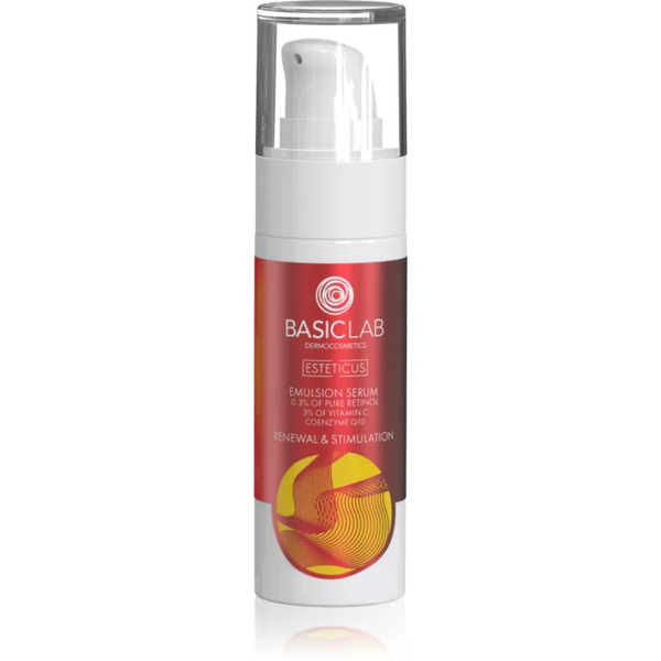  Basiclab Dermocosmetics Esteticus Nighttime Retexturising Emulsion 0.3% Pure Retinol 30 Ml 