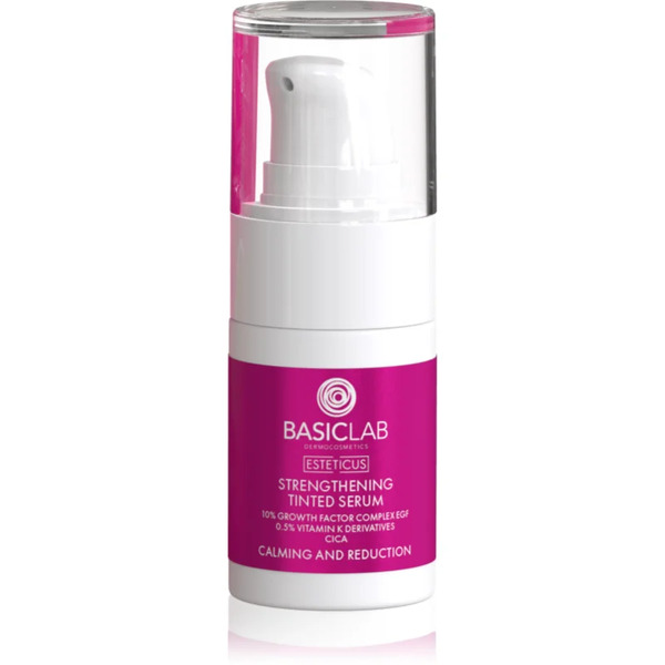  Basiclab Dermocosmetics Esteticus Tinted Serum Against Redness 15 Ml 