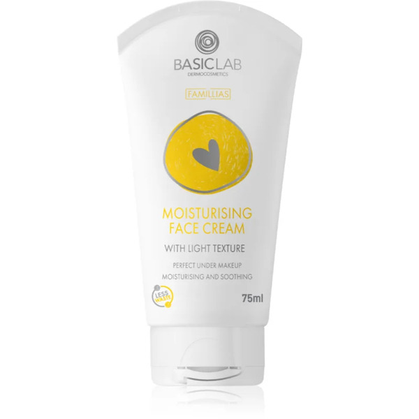  Basiclab Dermocosmetics Famillias Light Moisturising Cream For The Face 75 Ml 