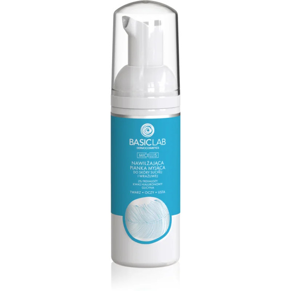  Basiclab Dermocosmetics Micellis Gentle Cleansing Foam For Dry And Sensitive Skin 50 Ml 