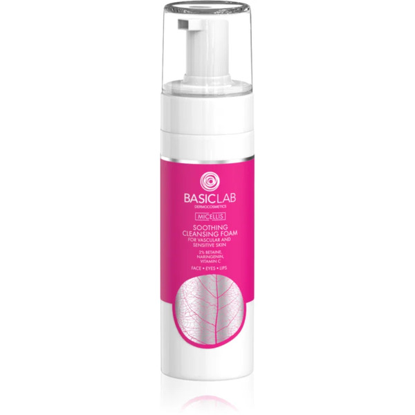  Basiclab Dermocosmetics Micellis Gentle Cleansing Foam For Sensitive And Reddened Skin 150 Ml 