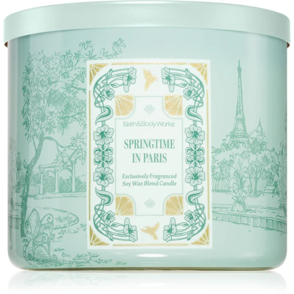  Bath & Body Works Springtime In Paris Scented Candle 411 G 