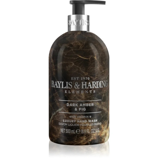  Baylis & Harding Elements Dark Amber & Fig Liquid Hand Soap 500 Ml 