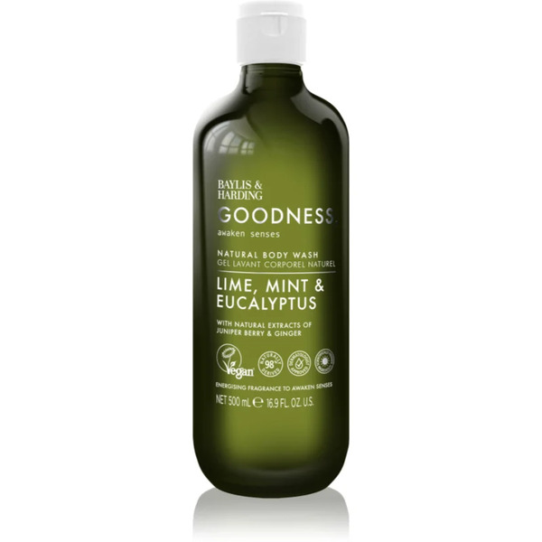  Baylis & Harding Goodness Awaken Senses Refreshing Shower Gel Fragrance Lime, Mint & Eucalyptus 500 Ml 