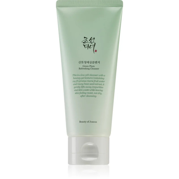  Beauty Of Joseon Green Plum Refreshing Cleanser Gentle Exfoliating Foaming Cream With Moisturising Effect 100 Ml 