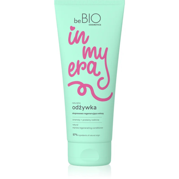  Bebio In My Era Natural Express Hair Repair Regenerating Conditioner For Dry And Damaged Hair 200 Ml 
