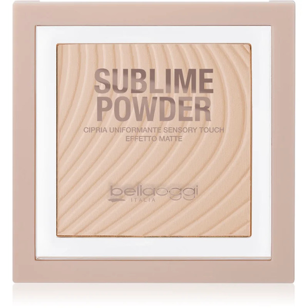  Bellaoggi Sublime Powder Compact Powder With Matt Effect Shade Golden Sand 9 G 