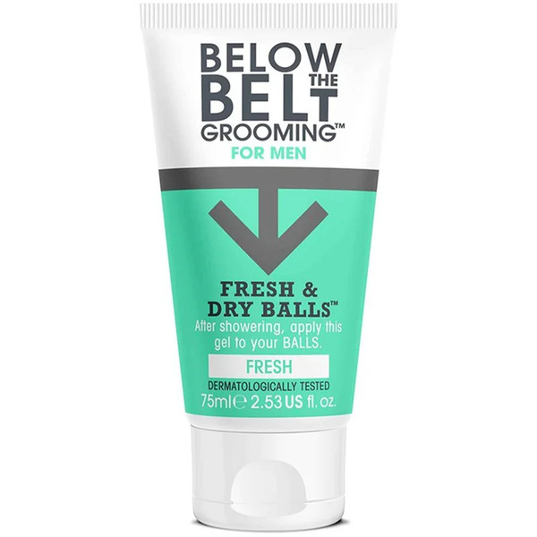 Below The Belt Grooming Below The Belt Fresh & Dry Balls Fresh Deodorant For Intimate Areas For Men 75 Ml 