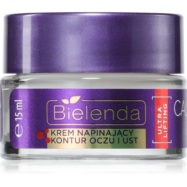  Bielenda Calcium + Q10 Concentrated Cream Tightening The Contour Of Eyes And Lips Firming Eye And Lip Contour Cream 15 Ml 