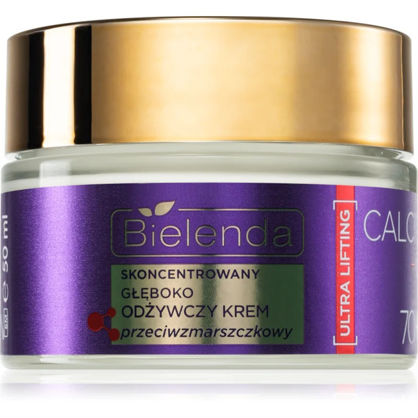  Bielenda Calcium + Q10 Concentrated Deeply Nourishing Anti-wrinkle Cream For Day 70+ Firming Anti-ageing Day Cream 50 Ml 