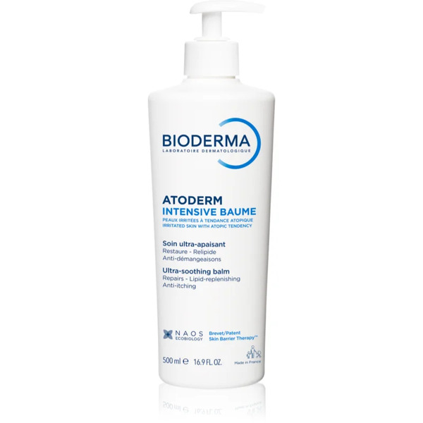  Bioderma Atoderm Intensive Baume Intense Soothing Balm For Very Dry Sensitive And Atopic Skin 500 Ml 