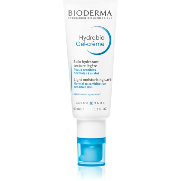  Bioderma Hydrabio Gel-crème Light Hydrating Gel Cream For Normal To Combination Sensitive Skin 40 Ml 