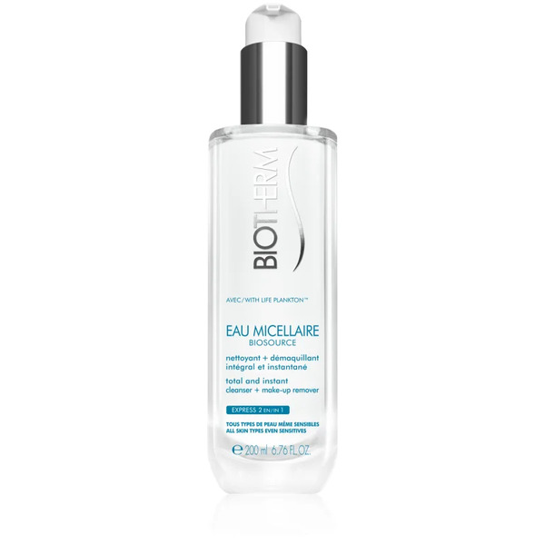  Biotherm Biosource Eau Micellaire Micellar Cleansing Water For All Skin Types Including Sensitive 200 Ml 