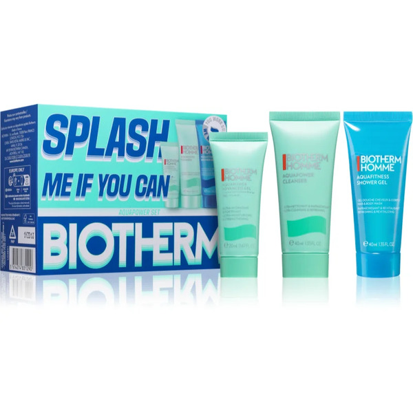  Biotherm Homme Aquapower Advanced Gel Gift Set For Men 